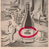 1954 Calvet Wine Advertisement
