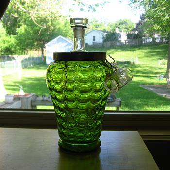 Czech decanter set