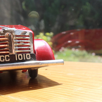 Red Metal Sports Car