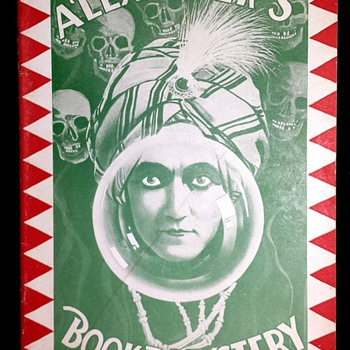 Original 1919 "Alexander's Book of Mystery" Pitch Book - Books