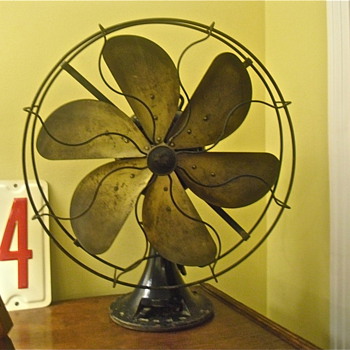 1928 Emerson 6 Blade 16" Fan, Type 73668, Restore? 