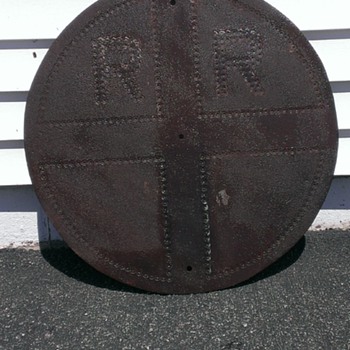 Antique Railroad Sign