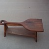 Grain shovel bench