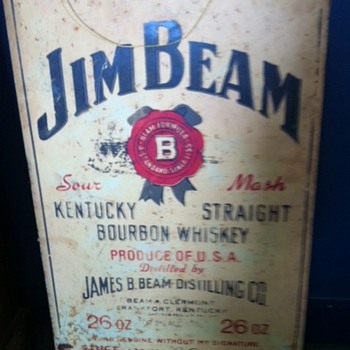 Jim Beam Sign