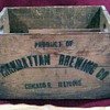 Manhattan Brewing of Chicago, Wood Crate