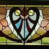 1890's American Victorian Stained Glass Window