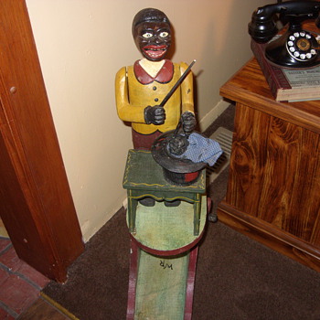 rare black americana magician - Folk Art