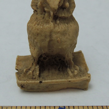 Little Owl - Carved Wood Marked MEXICO