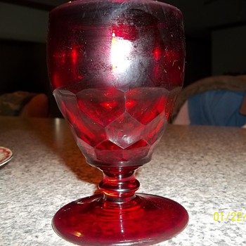 Is this Fostoria? I have an entire set plates and all from my Grandmother - Glassware