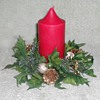 Christmas Candle / Wreath