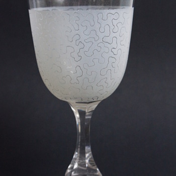 Frosted Goblet - Glassware