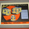 Miller Line, Color Typewriter Advertising 