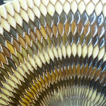 Molded Honeycomb Resin Hanging Lamp - Thomas Mfg - Beaver Dam, New York - Lamps