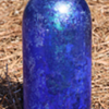 ***Large Cobalt Blue Medicine Bottle***