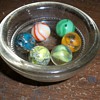 Antique Pontil Marbles I found in the forest by an 1855 farm house.