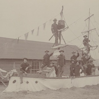 Company L, 15th Minn. N.G. as Ship Builders - Military and Wartime