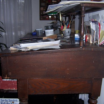 Early Printer's Desk - Furniture