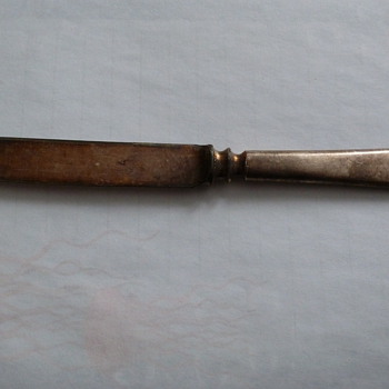 1847 Rogers Bros knife - Sterling Silver