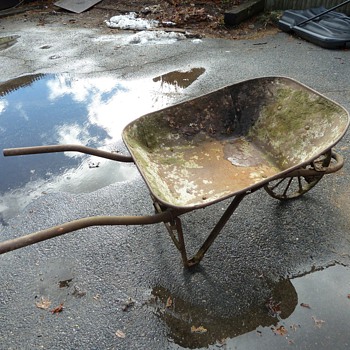 Antique Wheelbarrow Pat Mar 19 1912 - Tools and Hardware