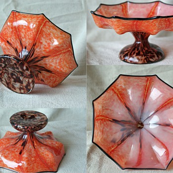 Franz Welz Knuckle Vase - Art Glass
