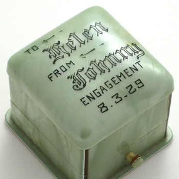 mother of pearl ring box