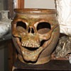 Skull Pottery by The Hairless Potter and Billy Buddah (same artist)