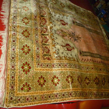 silk rug or kilm