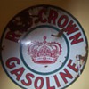red crown gasoline sign