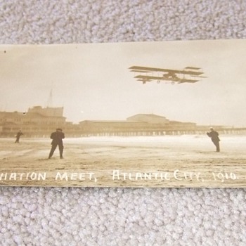 Early Aviation RPPC of Wright's Flyer  c. 1910