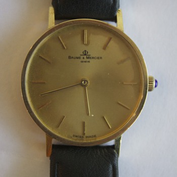 inherited a Baume & Mercier watch, can someone tell me more about it?