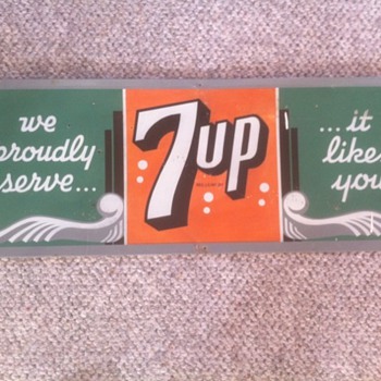 6 Bubble  7 UP  sign