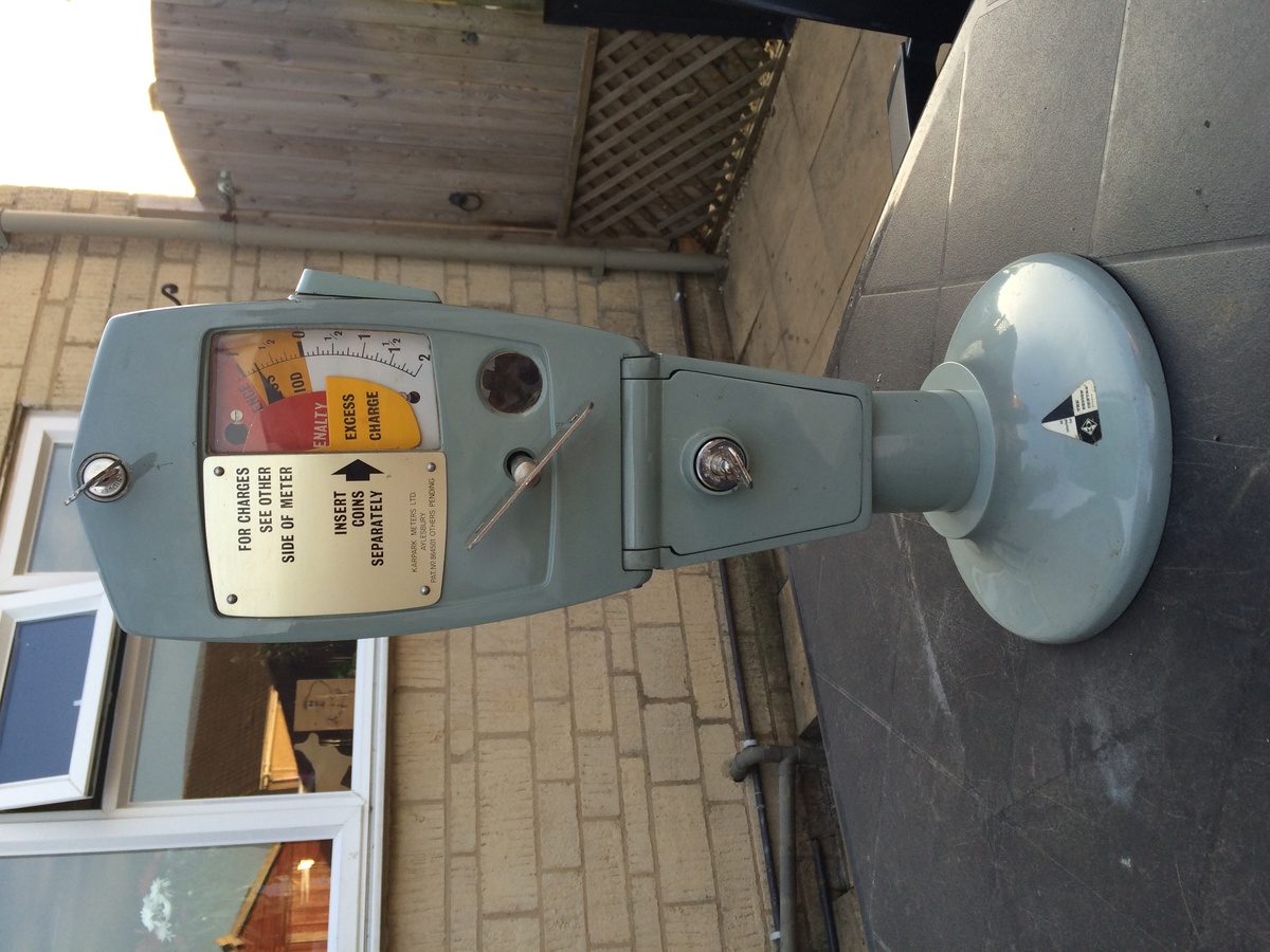 UK Karpark Clockwork Coin Operated Parking Meter 1962 Collectors Weekly