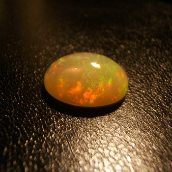 Vintage Crystal Fire Opal 14ctw  20.00 x 17.00 x 7.5 High - Fine Jewelry