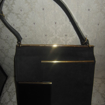 Vtg Block Handbag