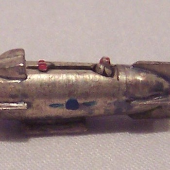 Miniature Mercury Rocket Bank - Coin Operated