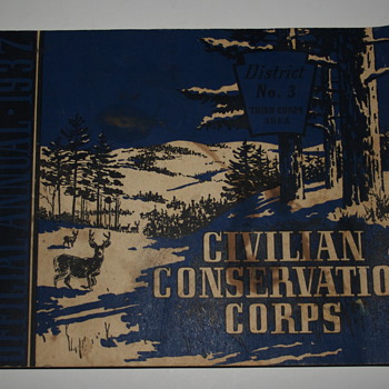 1937 Civilian Conservation Corps Book