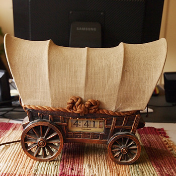 1948-53 Tele-Vision (Pennwood) Conestoga Wagon Numechron - Clocks