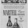 1954 Martell Cognac Advertisment