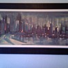 Mid Century City Scape Print
