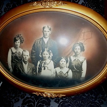 Oval Framed Family Portrait - Photographs