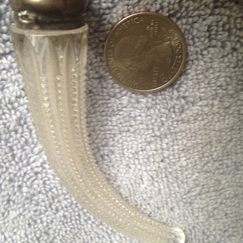 Early Pressed glass scent bottle - Bottles