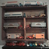 Winross Howard Johnson trucks and Aurora model kitls in 1/64 scale....