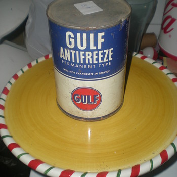 Antifreeze Gulf Can - Petroliana