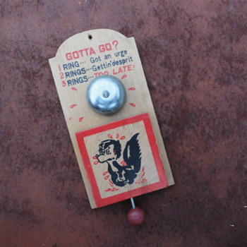 'Gotta Go' Bathroom Bell - Signs