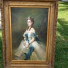 antique oil painting,  Portrait