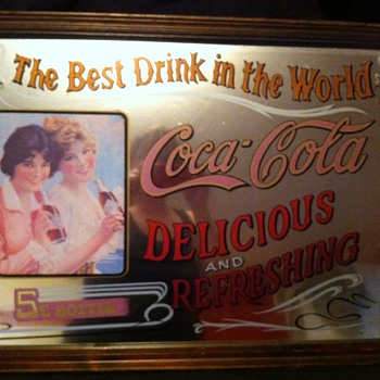 Coca Cola Mirror Picture