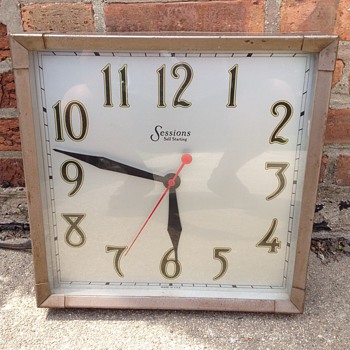 sessions wall clock