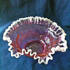 FENTON BRIDES BASKET LINER CRANBERRY? RUBY SNOWCREST? 