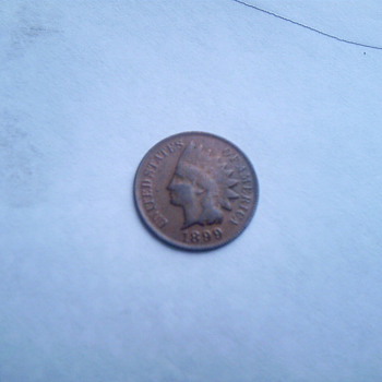 1899 Indian Head Cent - US Coins