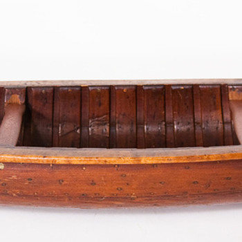 early Canadian canoe factory display samples